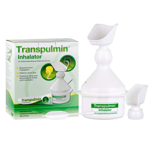 TRANSPULMIN Erk&auml;ltungsbalsam + Inhalator