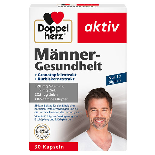 DOPPELHERZ M&auml;nner-Gesundheit Kapseln