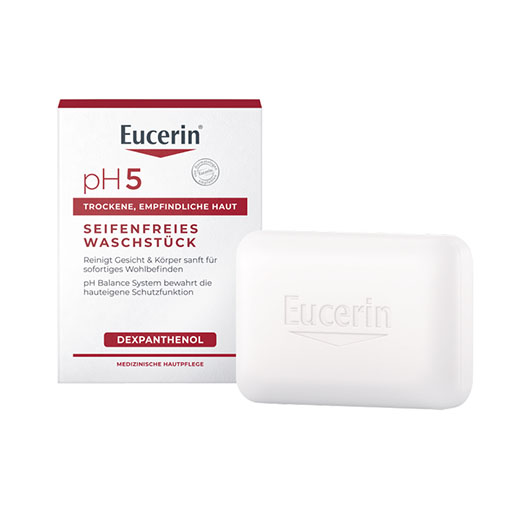 EUCERIN pH5 seifenfreies Waschst&uuml;ck empfindl.Haut