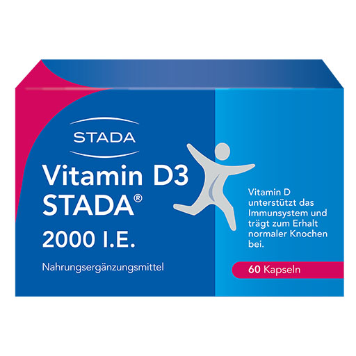 VITAMIN D3 STADA 2000 I.E. Kapseln