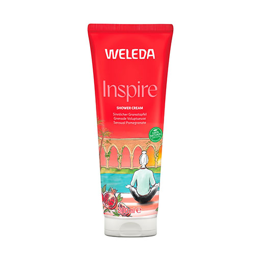 WELEDA Inspire Shower Cream Granatapfel